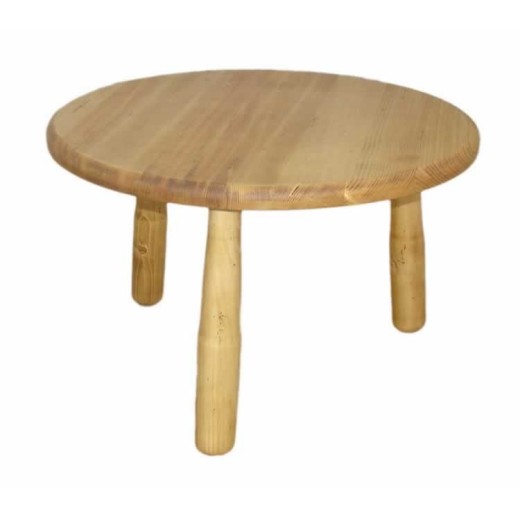 Table basse ronde diamètre 60 cm