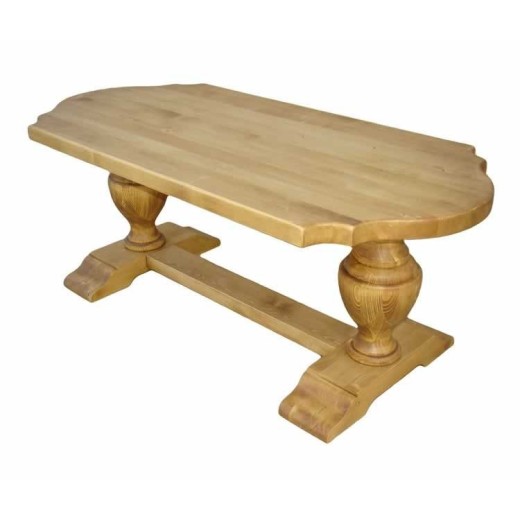 Table basse pieds tournés