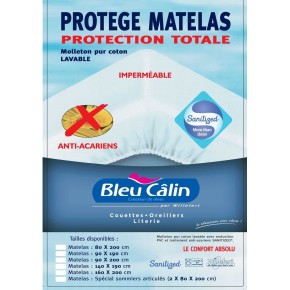 Protège-matelas bébé PVC 60x120cm