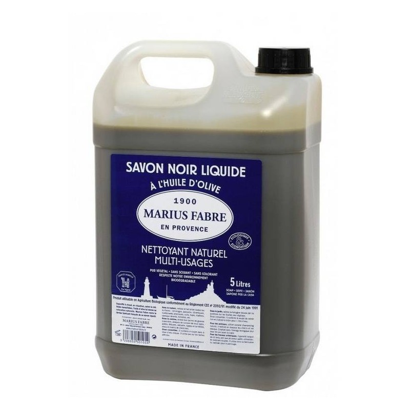 Savon noir liquide 5L