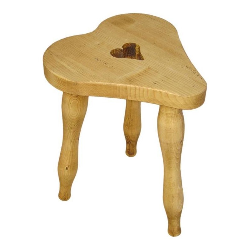 Tabouret cœur Megève