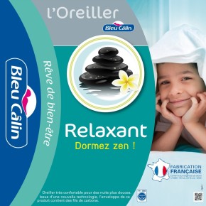 Oreiller relaxant 60x60cm