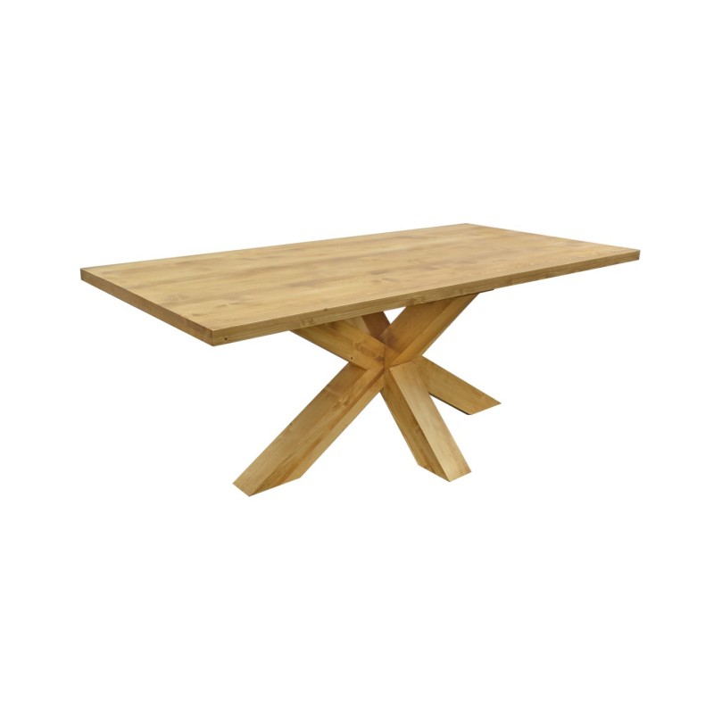 Table repas 200 cm 4 pieds en croix