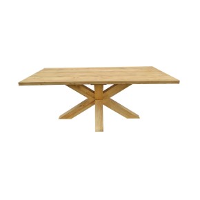 Table repas 200 cm 4 pieds en croix