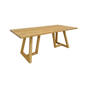 Table repas 200 cm 2 pieds en U