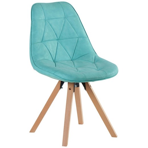 Chaise turquoise YATE