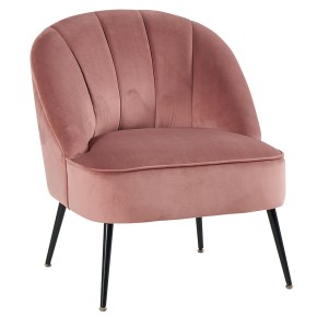 Fauteuil BELLINA rose