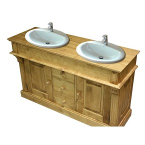 Meuble lavabo double Chamonix