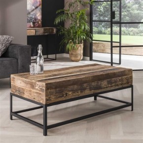 Table basse bois recyclé