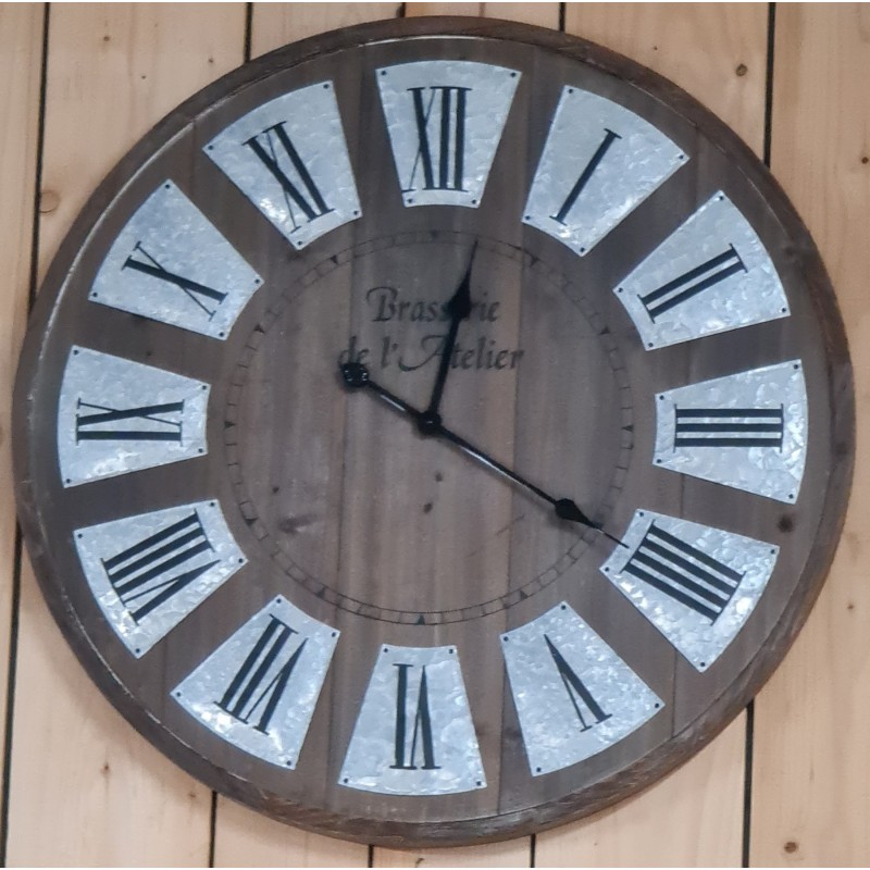 Horloge murale 79cm "brasserie"