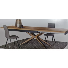 Table synchro avec allonge de 90cm