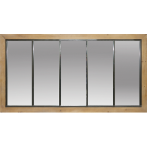 Miroir 5 pans 80x150