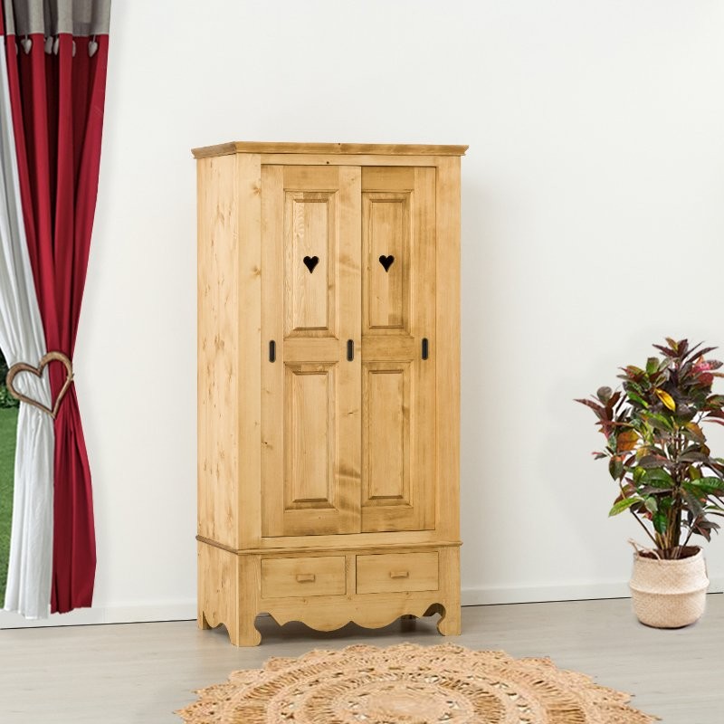 Armoire 2 portes coulissantes Chamonix