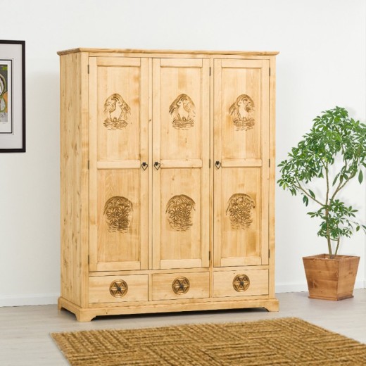 Armoire 3P Meuble Chalet