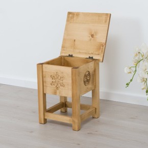 Tabouret coffre Meuble Chalet