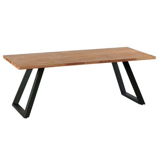 Table repas KENT 200cm miel