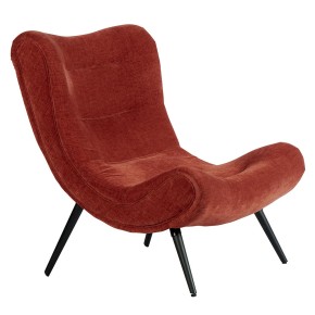 Fauteuil avec pouf CASPE