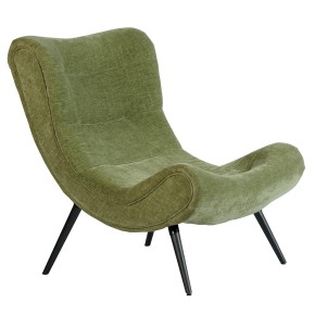 Fauteuil avec pouf CASPE