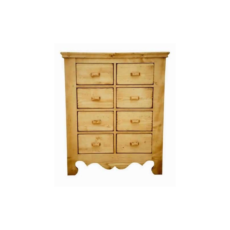 Commode 8 tiroirs Chamonix