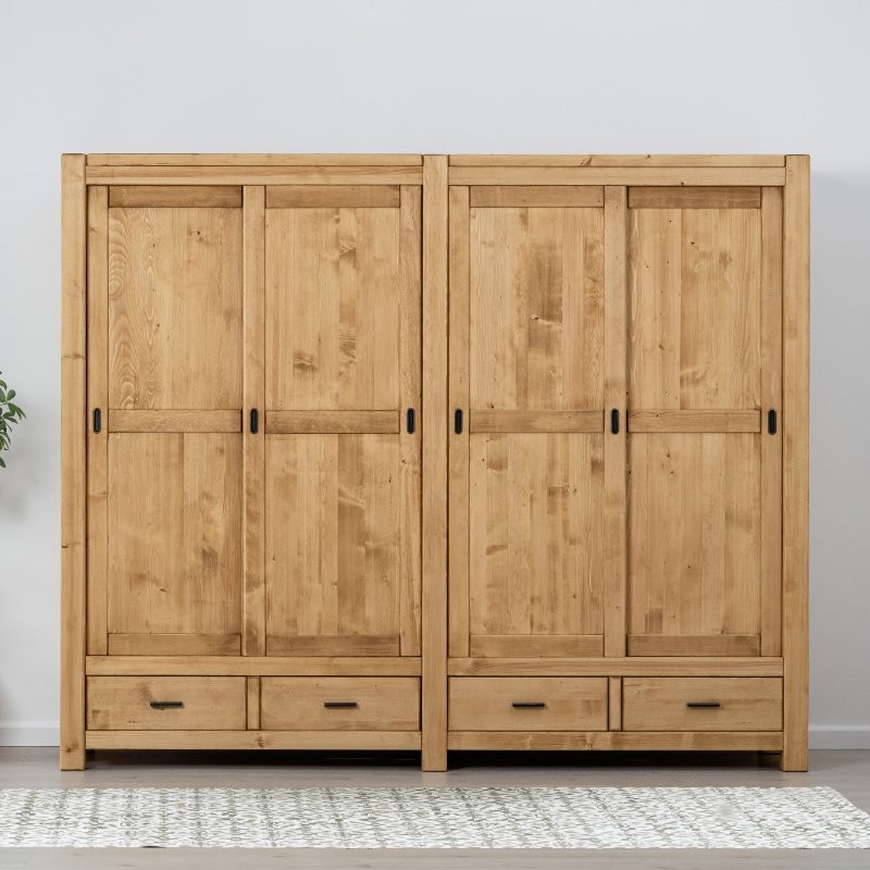 Armoire Adriana 4 portes coulissantes