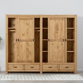 Armoire Adriana 4 portes coulissantes