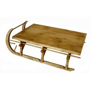 Table basse luge GM Chamonix