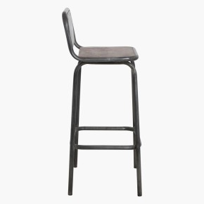 Tabouret de bar bois-fer