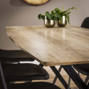 Table repas 190cm ovale 3D texture