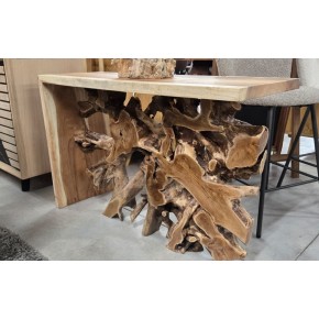 Console Natura rooty 120cm naturel