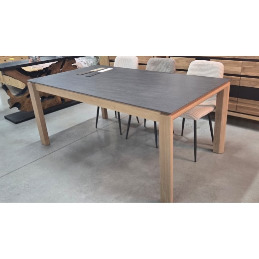 Table Bakou slim 180cm + allonges