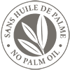 Logo certifié sans huile de palme